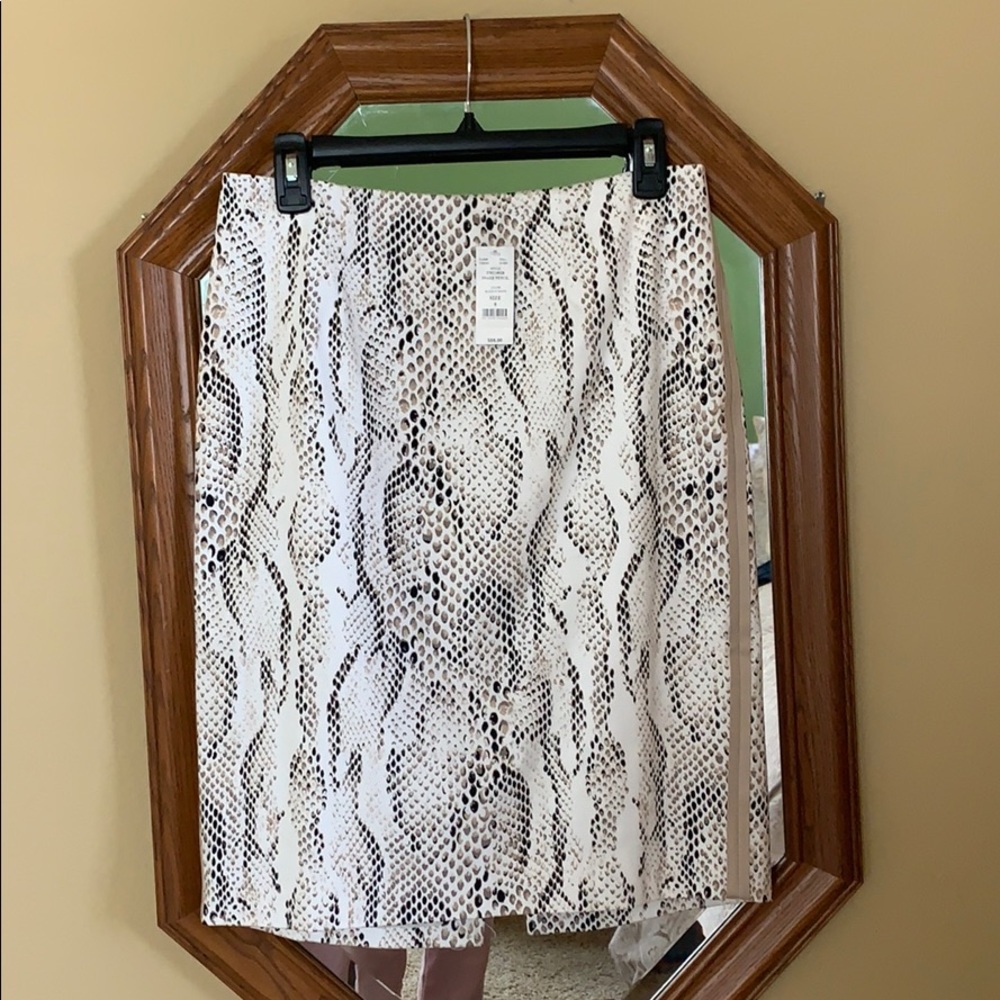WHBM:Snake Pencil Skirt